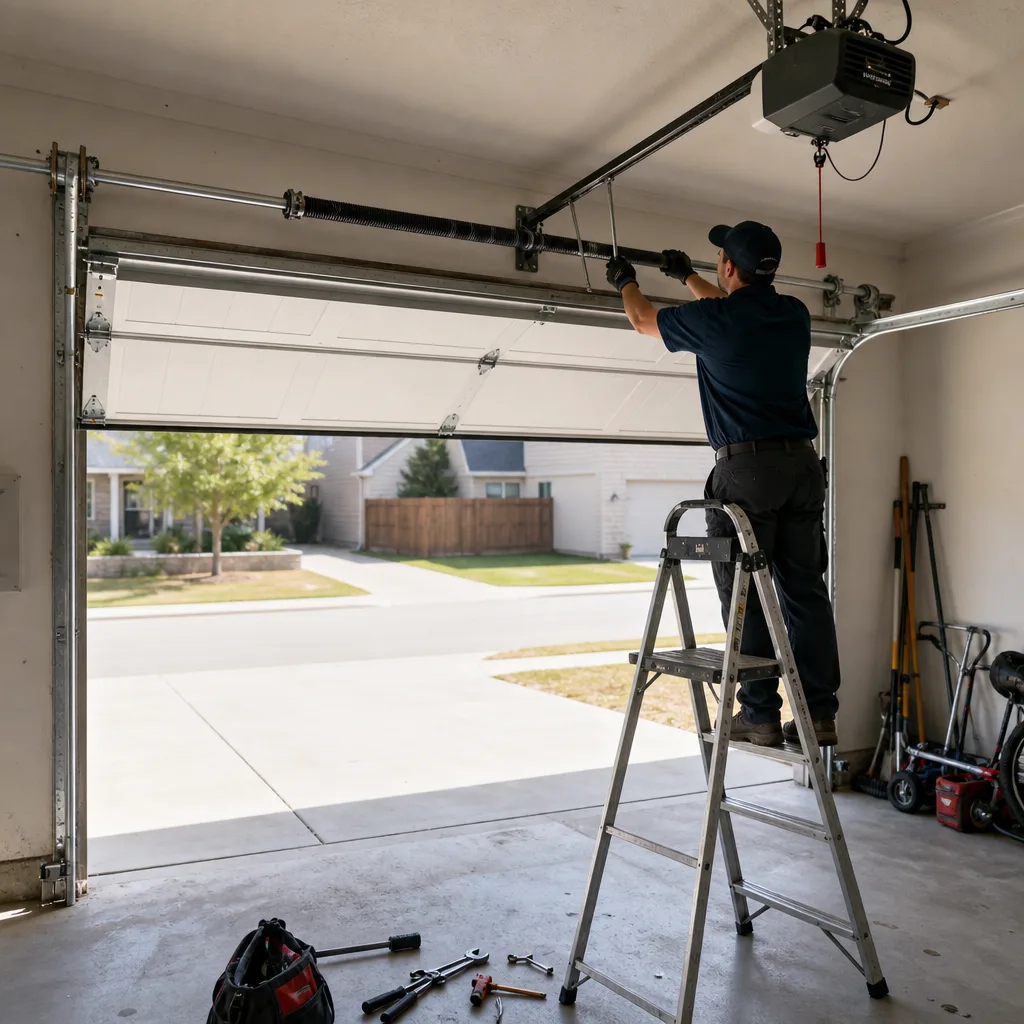 Emergency Garage Door in Fairview